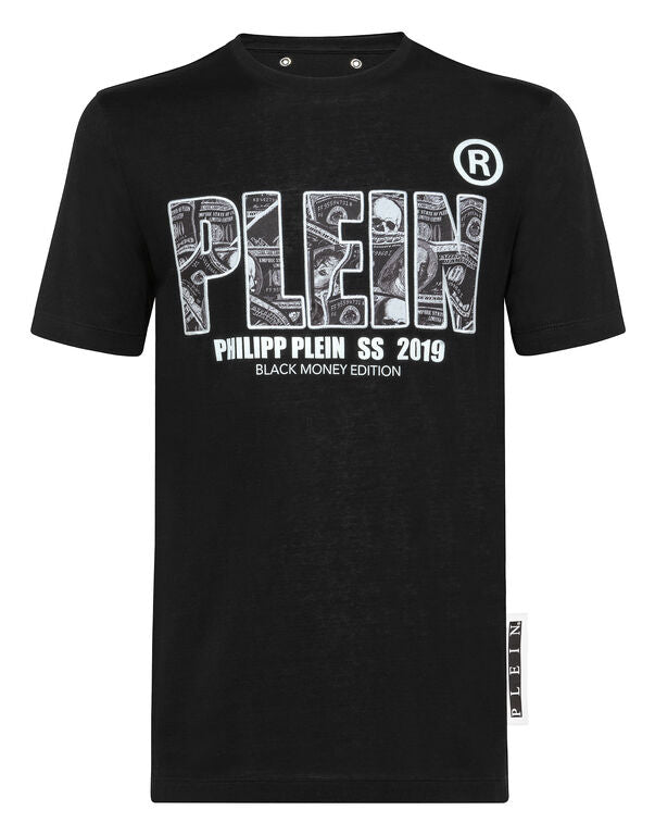 T shirt Round Neck SS Dollar by Philipp Plein Outlet De Lux