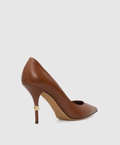 Dolce & Gabbana Brown Leather Pumps