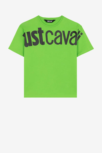 Just Cavalli cotton t-shirt with logo