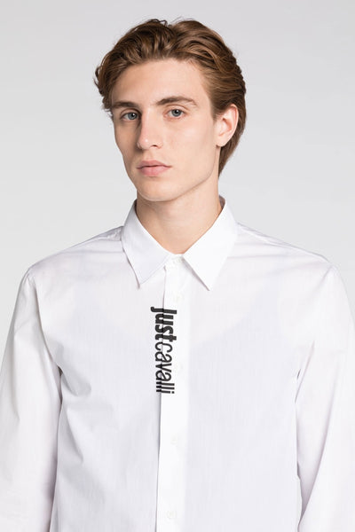 Just Cavalli cotton shirt with logo