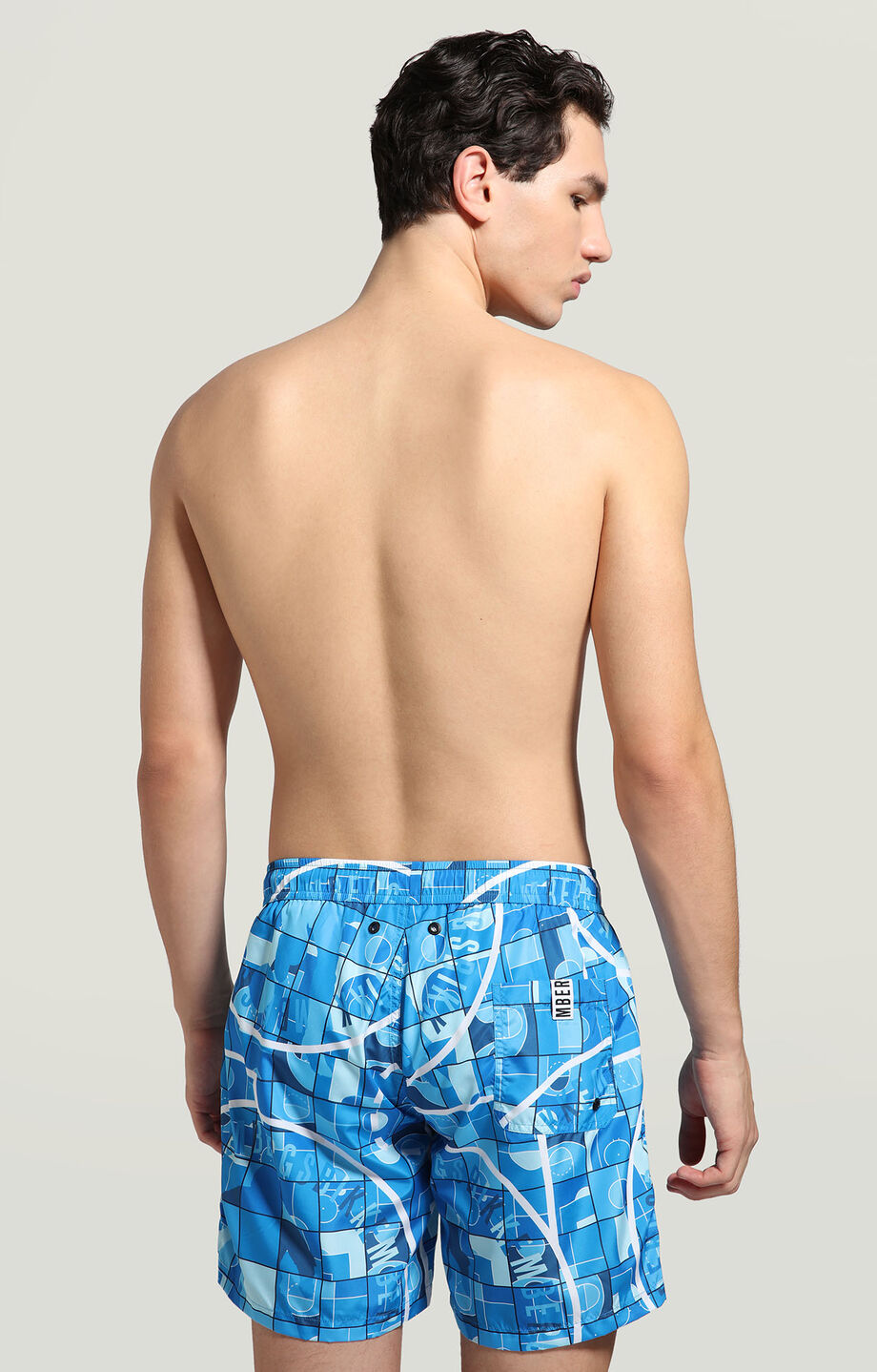 Men's boardshorts with all-over print