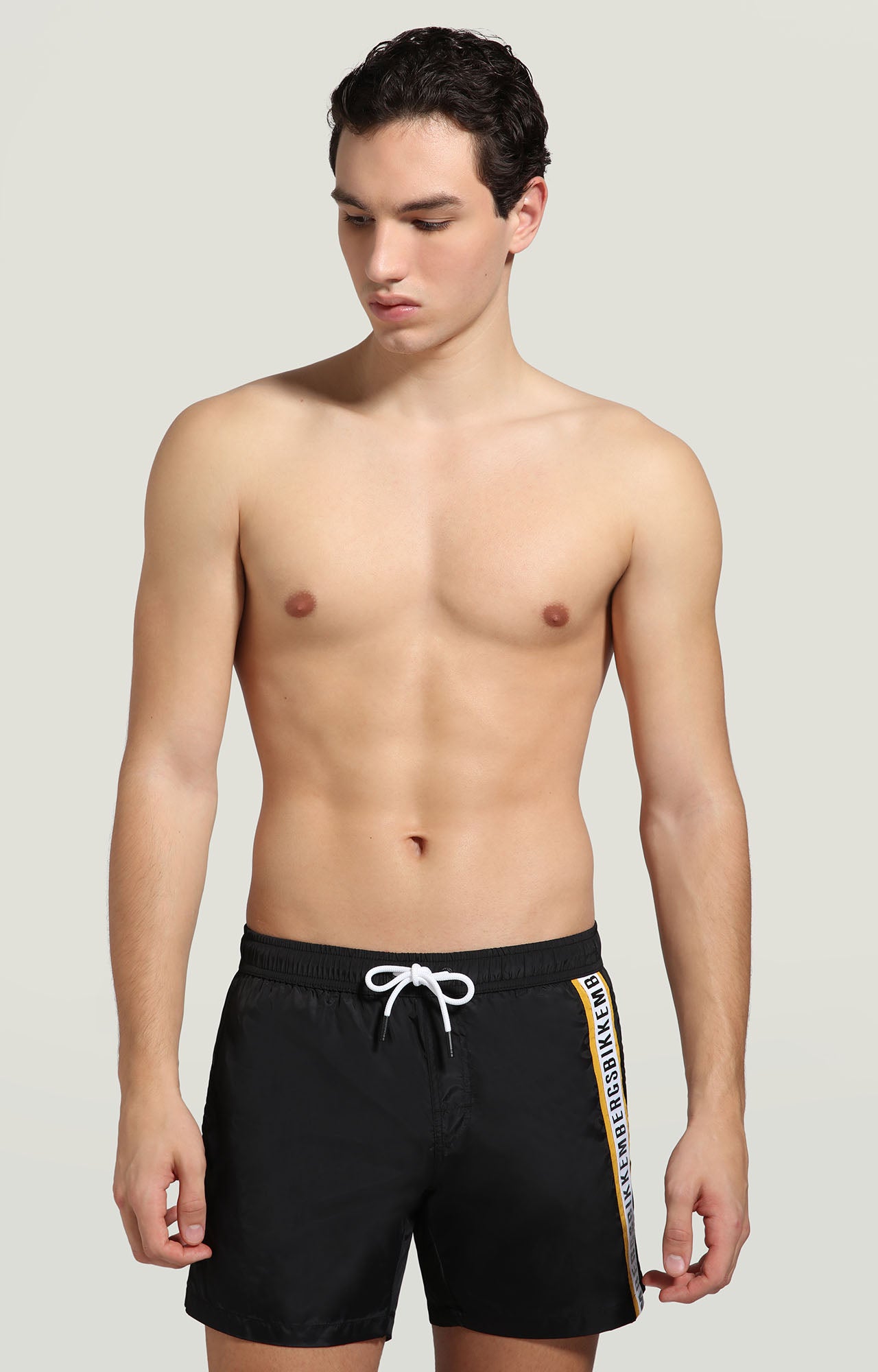 Men's boardshorts with layered detail