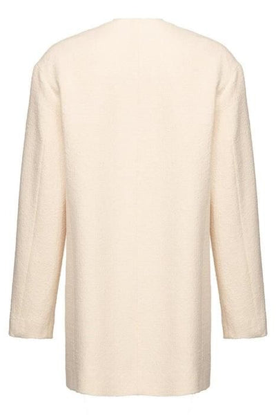 Pinko Cream Bouclé Jacket