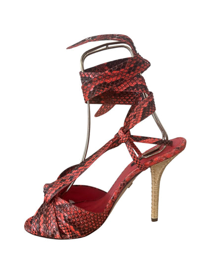D&G Python Sandals