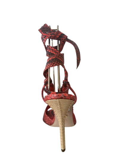 D&G Python Sandals