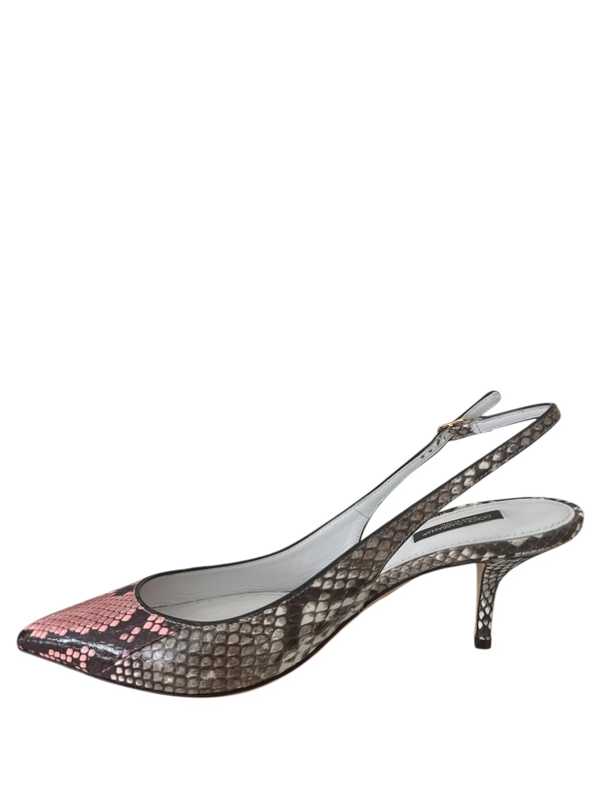 D&G Phyton Bicolor Heel