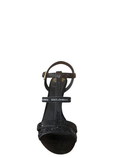 D&G Python Sandals