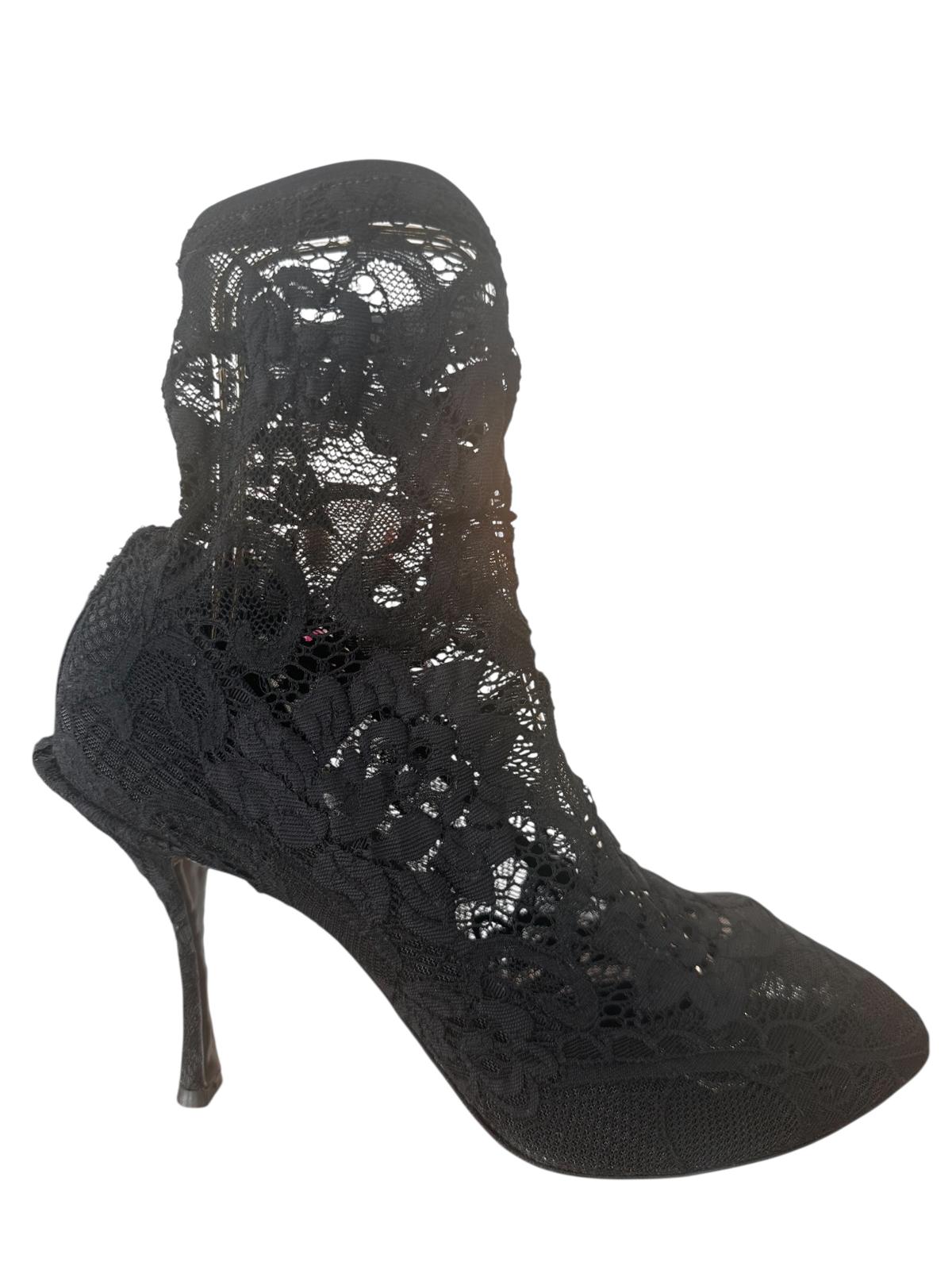 D&G Lace Boots
