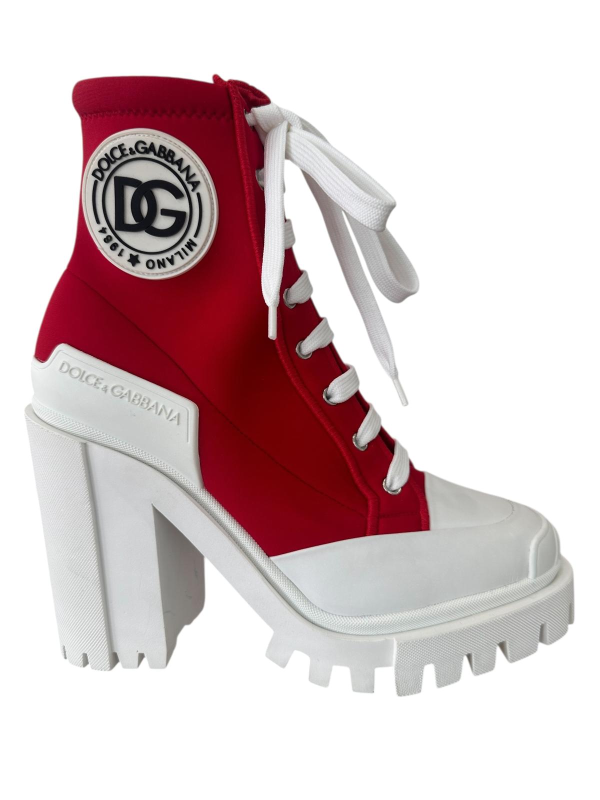 D&G Red Boots