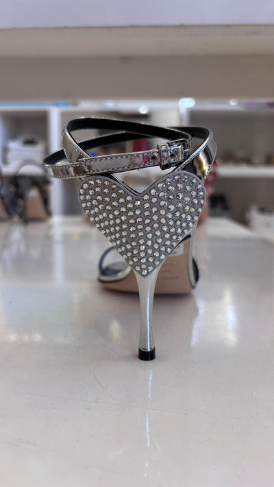 Heart Crystals Sandals Sergio Rossi