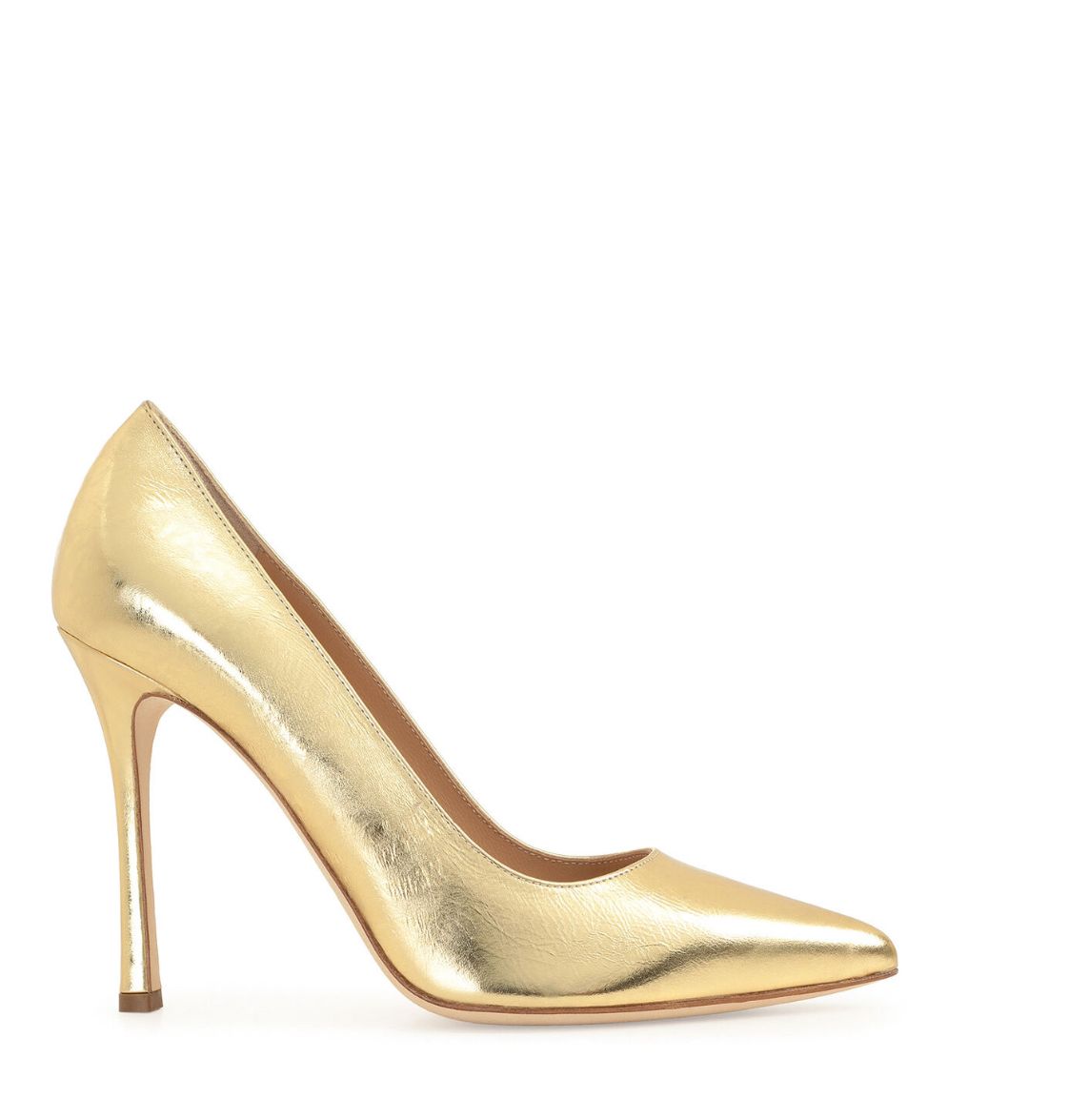 Gold Pumps Sergio Rossi