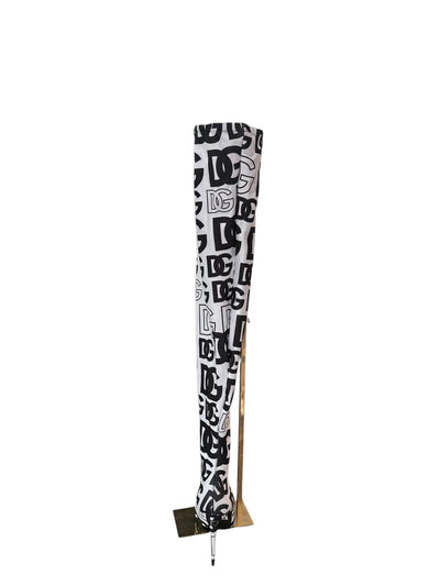 D&G Logo Boots Heel