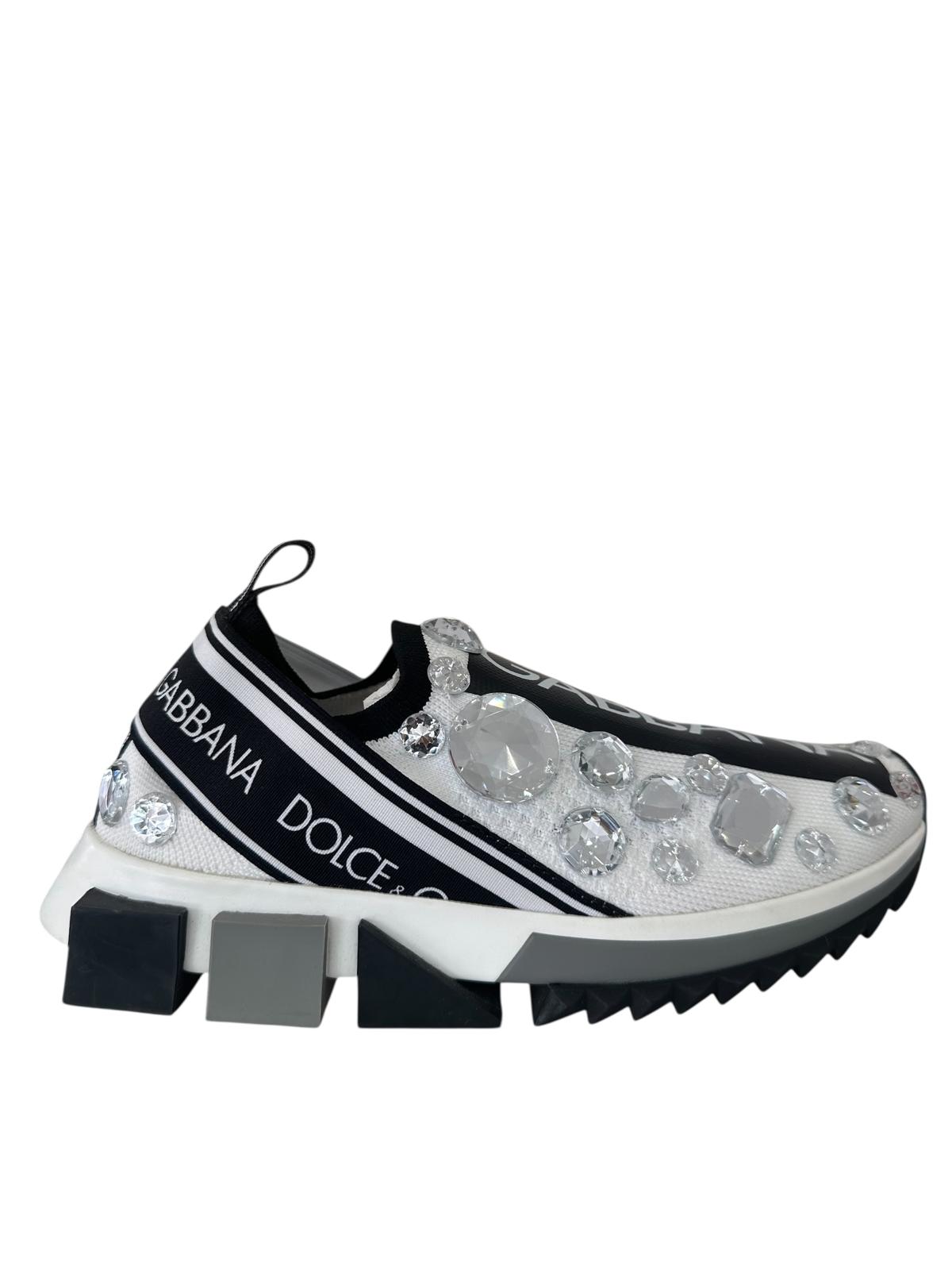 D&G Crystals Sorrento Sneakers