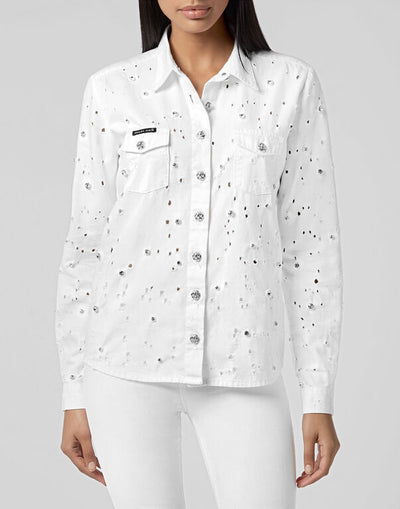 Denim Jacket Crystal