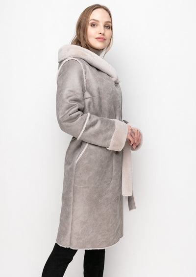 Eco-Fur Sheepskin Coat